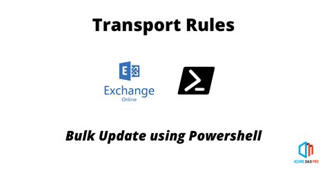 exchange online transport rules